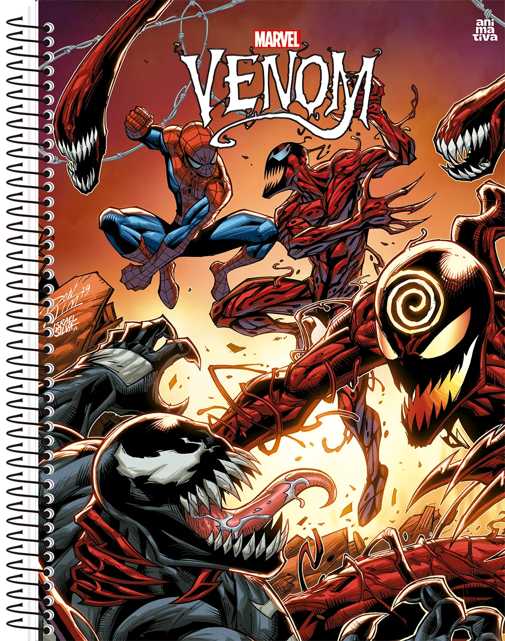 Caderno Venom Animativa