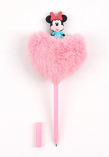 Caneta Coração Plush Molin